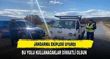 Hocalarda Bu Yolu Kullanacaklar Dikkat Jandarma Ekipleri Uyardı