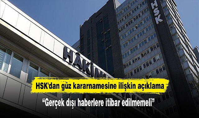 HSK'dan güz kararnamesine ilişkin açıklama