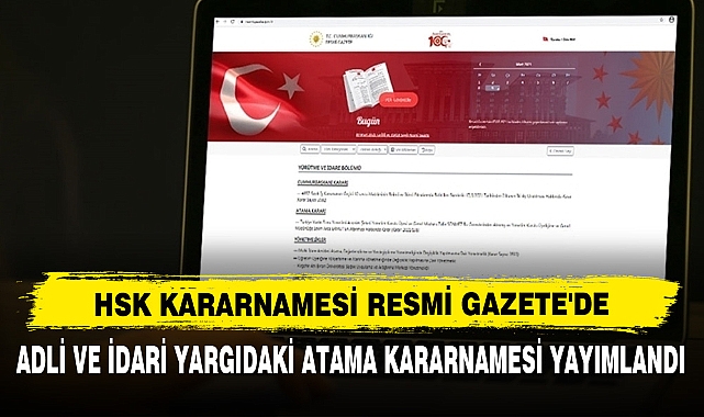 Hsk Kararnamesi Resmi Gazete'de