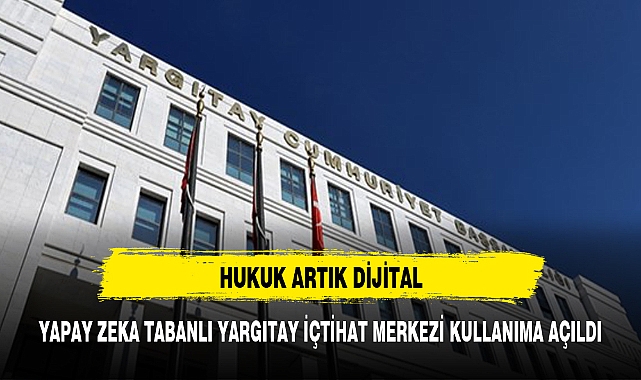 Hukuk artık  yapay zekaya emanet