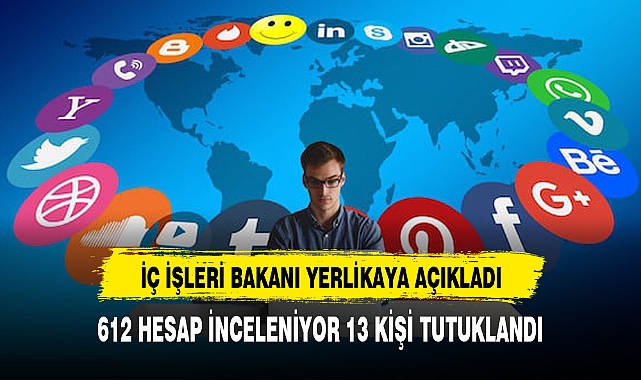 İçişleri Bakanı Yerlikaya: TikTok'ta 612 hesap inceleniyor, müstehcen içerik paylaşan 13 kişi tutuklandı