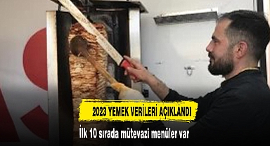 İlk 10 sırada mütevazi menüler var