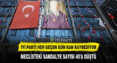 İstifa akını İyi Parti'yi eritti... Meclis'teki sandalye sayısı 40'a düştü