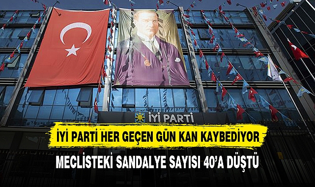 İstifa akını İyi Parti'yi eritti... Meclis'teki sandalye sayısı 40'a düştü