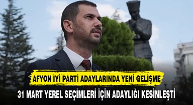 İYİ Parti Afyonkarahisar için adı geçiyordu başvurusunu gerçekleştirdi