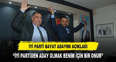 İYİ Parti Bayat Belediye Başkanı adayını düzenlediği basın toplantısı ile açıkladı