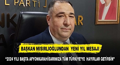 İYİ PARTİ İL BAŞKANINDAN YENİ YIL MESAJI