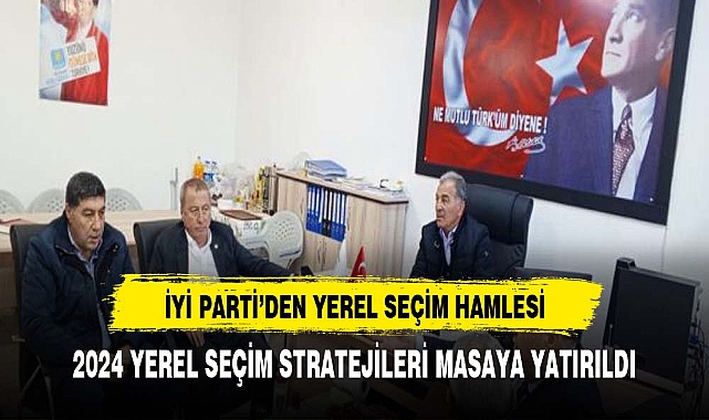 İYİ Parti yerel seçim öncesinde Dinar'ı masaya yatırdı