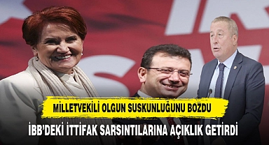 İYİ Partili Olgun Suskunluğunu Bozdu. İBB'deki İttifak Sarsıntılarına Açıklık Getirdi.