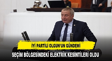 İYİ Partili Olgun'un Gündemi Seçim Bölgesindeki Elektrik Kesintileri Oldu