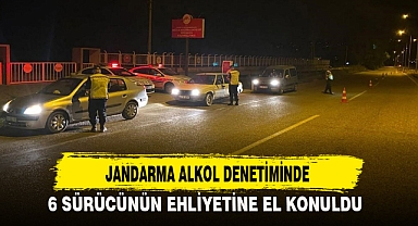 JANDARMA ALKOL DENETİMİNDE