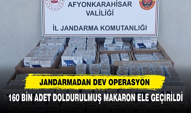 Jandarma’dan Dev Operasyon