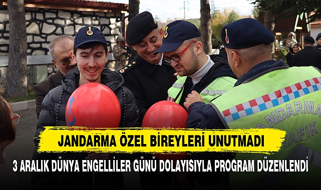 Jandarma Özel Bireyleri Unutmadı