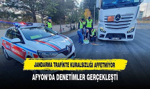 Jandarma Trafikte Kuralsızlığı Affetmiyor
