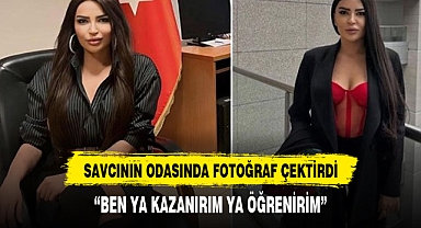 Kadın avukatın savcının odasında çektirdiği fotoğraf tartışma yarattı: