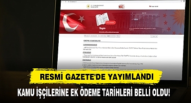 Kamu İşçilerine Ek Ödeme Tarihleri Belli Oldu!