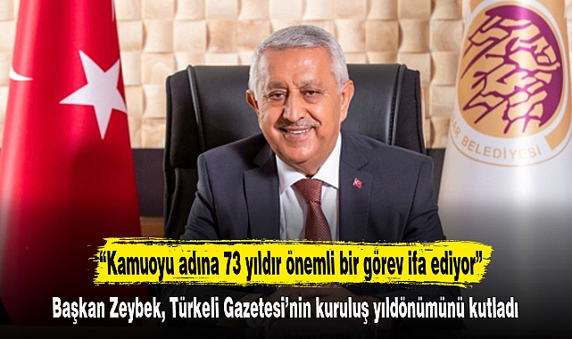“Kamuoyu adına 73 yıldır önemli bir görev ifa ediyor”