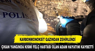 KARBONMONOKSİT GAZINDAN ZEHİRLENDİ