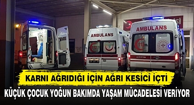 Karnı Ağrıdığı İçin Ağrı Kesici İçti
