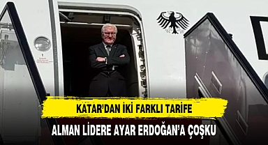 Katar'dan iki farklı tarife! Alman lidere ayar, Cumhurbaşkanı Erdoğan'a coşkulu karşılama
