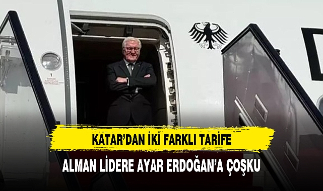 Katar'dan iki farklı tarife! Alman lidere ayar, Cumhurbaşkanı Erdoğan'a coşkulu karşılama