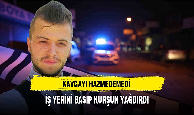 Kavgayı Hazmedemedi İş Yerini Bastı Husumetlisini Öldürdü