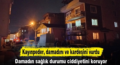 Kayınpeder, damadını ve kardeşini vurdu
