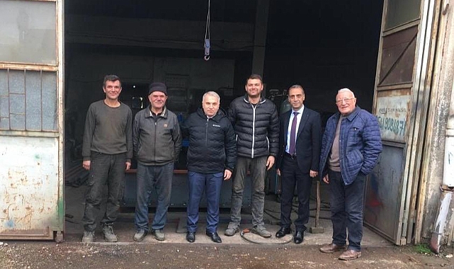 Kaymakam Duru'dan gazi babasına ziyaret