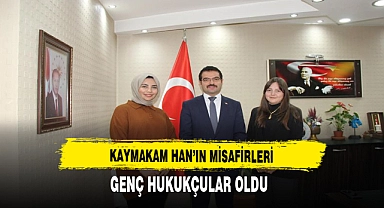 Kaymakam Han'a Genç Hukukçulardan Ziyaret Gerçekleşti