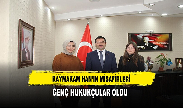 Kaymakam Han'a Genç Hukukçulardan Ziyaret Gerçekleşti