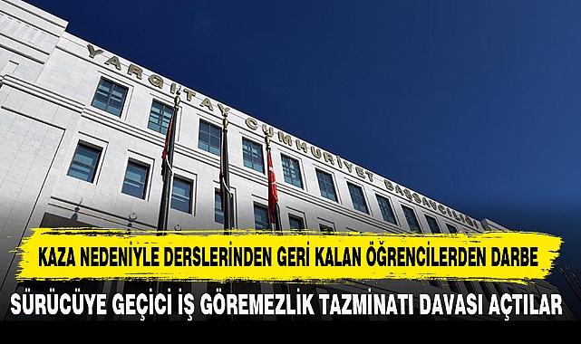 KAZA NEDENİYLE DERSLERİNDEN GERİ KALAN ÖĞRENCİLERDEN DARBE