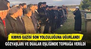 Kıbrıs Gazisi Son Yolculuğuna Uğurlandı