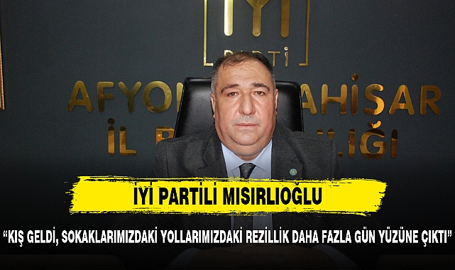 KIŞ GELDİ, SOKAKLARIMIZDAKİ YOLLARIMIZDAKİ REZİLLİK DAHA FAZLA GÜN YÜZÜNE ÇIKTI