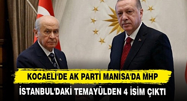 Kocaeli'de Ak Parti Manisa'da Mhp