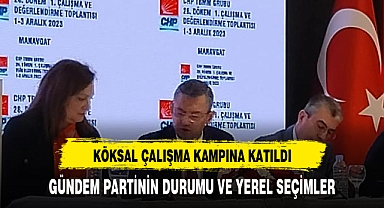 Köksal Cumhuriyet Halk Partisi kampına katıldı