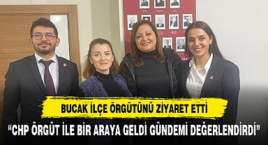 Köksal’dan Bucak ilçe örgütüne ziyaret