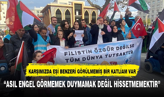 KÖR SAĞIR DİLSİZ AMA BİZ DEĞİLİZ"