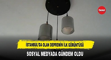 Korkutan İstanbul Depreminin İlk Görüntüleri Ortaya Çıktı