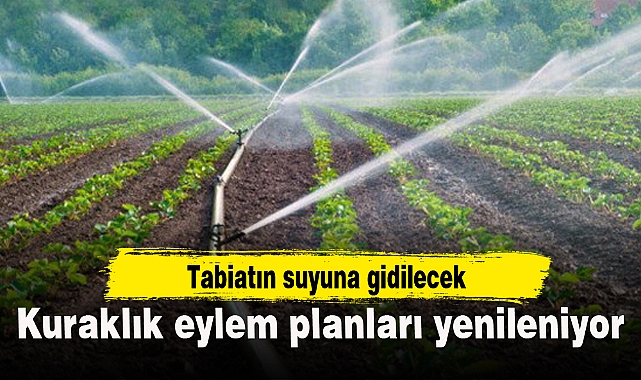 Kuraklık eylem planları yenileniyor, tabiatın suyuna gidilecek