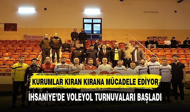 Kurumlar Arası  Turnuvada Kıran Kırana Mücadele Turnuvalar İhsaniye'de Başladı