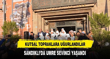 Kutsal topraklara uğurlandılar