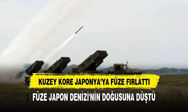 Kuzey Kore, Japonya'ya balistik füze fırlattı