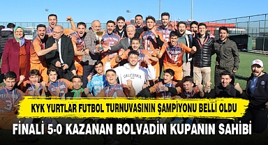Kyk Yurtlar Futbol Turnuvasının Şampiyonu Belli Oldu