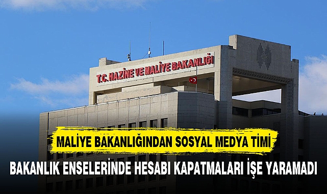 Maliye'den sosyal medya timi! Fenomenler için özel ekip