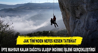 JAK TİMİ'NDEN NEFES KESEN TATBİKAT