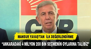 Mansur Yavaş'tan İYİ Parti'nin kararına ilişkin ilk değerlendirme