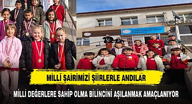 Mehmet Akif Ersoy'u Anma Haftası Etkinliklerinde Öğrencilere Ödül Verildi