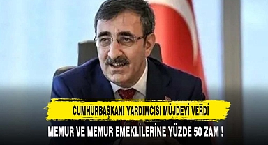 MEMUR VE MEMUR EMEKLİSİNE YÜZDE 50 ZAM