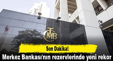 Merkez Bankası'nın rezervlerinde yeni rekor