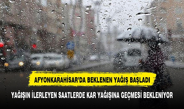 Meteorolojiden Sarı ve Turuncu Alarm! Beklenen yağış başladı
